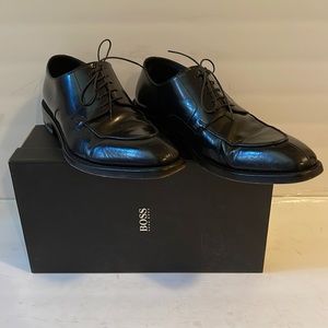 BOSS Hugo Boss - Leather Oxfords - Slightly Worn - In Box - Made in Italy